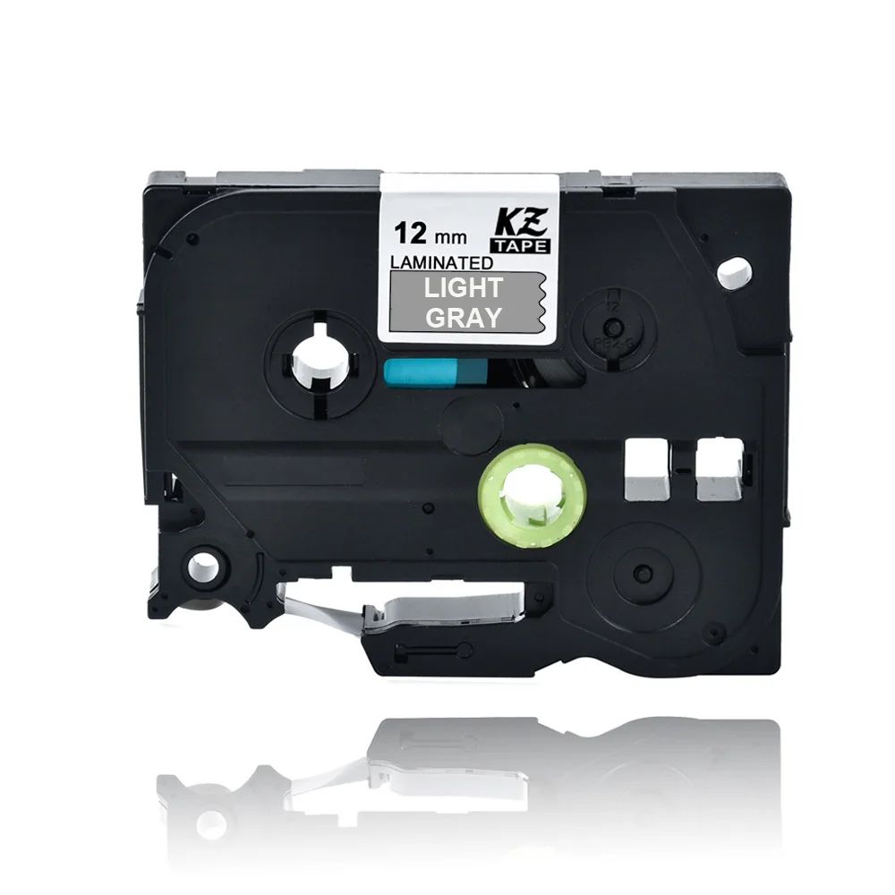Милый шаблон совместимый ламинированный tze 231 tze631 12 мм brother tze лента tze-231 TZ-231 для принтера brother p-touch tze-131 - Цвет: White on Light Gray