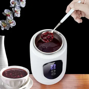 

600ML Multifunctional Electric Kettle Heating Milk Cooking Pot Home Travel Portable Kettle Hot Water Cup Stew Thermal Bottle