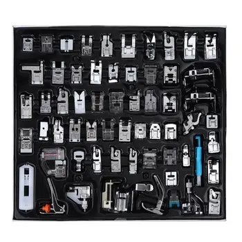 

62PCS Household Multifunctional Sewing Machine Parts Press Foot Sew Machine Accessories Kit Set Sewing Machine Presser
