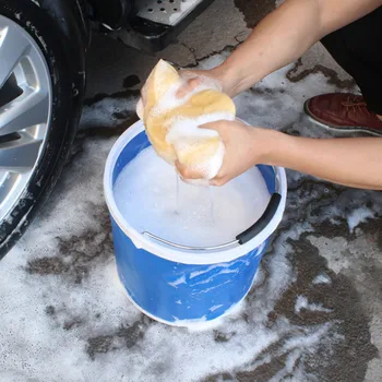 

20L Car Washing Bucket Collapsible Portable Multifunctional Outdoor Bucket Basin for Camping Hiking Travelling Fishing Washing