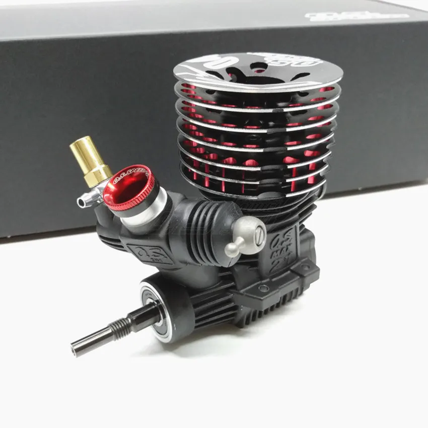 

O.S. Speed 3.5cc R2104 Competition engine 21 class 1/8 flat car engine with T-2080SC elbow RC car spare parts