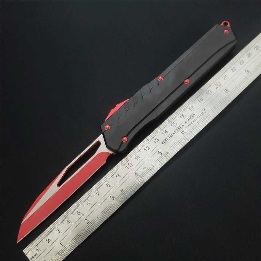 Gryan Store Miro-MK7 ножи с фиксированным лезвием D2 лезвие 7075-алюминиевая ручка Открытый нож для охоты и кемпинга мульти EDC инструменты