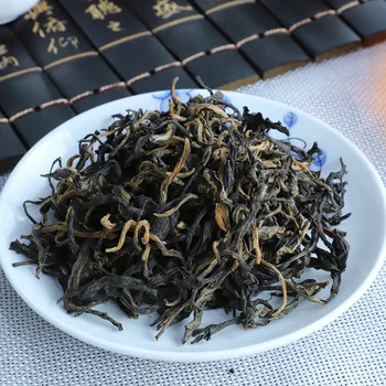 

China Yunnan Dian Hong Premium Head Dialing Ancient Trees DianHong Black Tea Beauty Slimming Green Food for Health Lose Weight