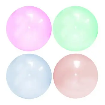 

3 Inch Wave Inflatable Ball Children's Indoor And Outdoor Bumper Bubble Ball Toy Set Outdoor Activity Beach Toy Water Ball