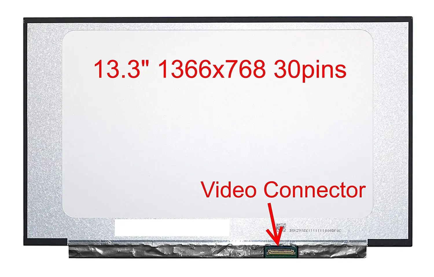 Compare FULLCOM New 13.3 inch Screen Compatible with N133BGA-EB2 Narrow Edge 1366X768 30 pin Laptop LED LCD Screens