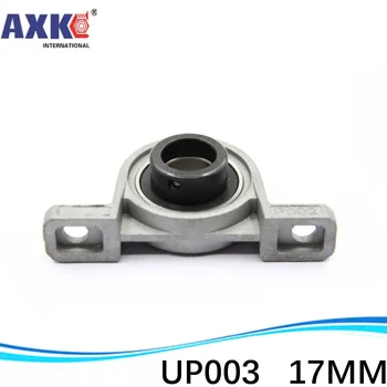 

Free shipping 17 mm caliber zinc alloy pillow block bearing housing UP003 Spherical ball bearing (With eccentric sleeve)