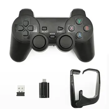 

2.4G Wireless Gamepad for Playstation Ps3 Joystick Joypad Game Controller with Bracket for Android Phone/PC/TV Box
