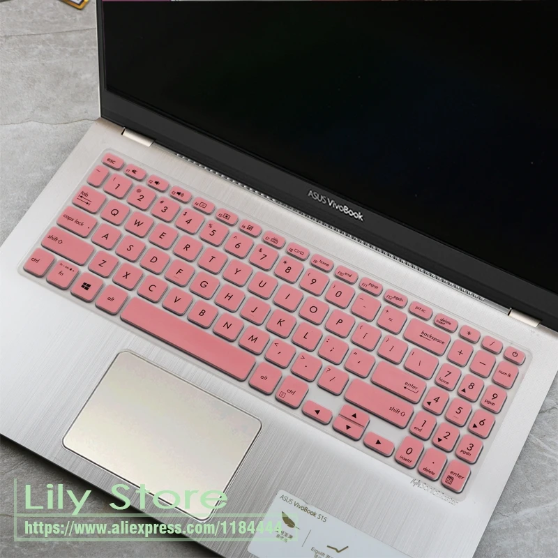 Силиконовая клавиатура кожного покрова для Asus Vivobook 15 x512ub X512FJ X212FL X512FB X515FA X512F X512DA X512UF X512UA 15,6 дюймов