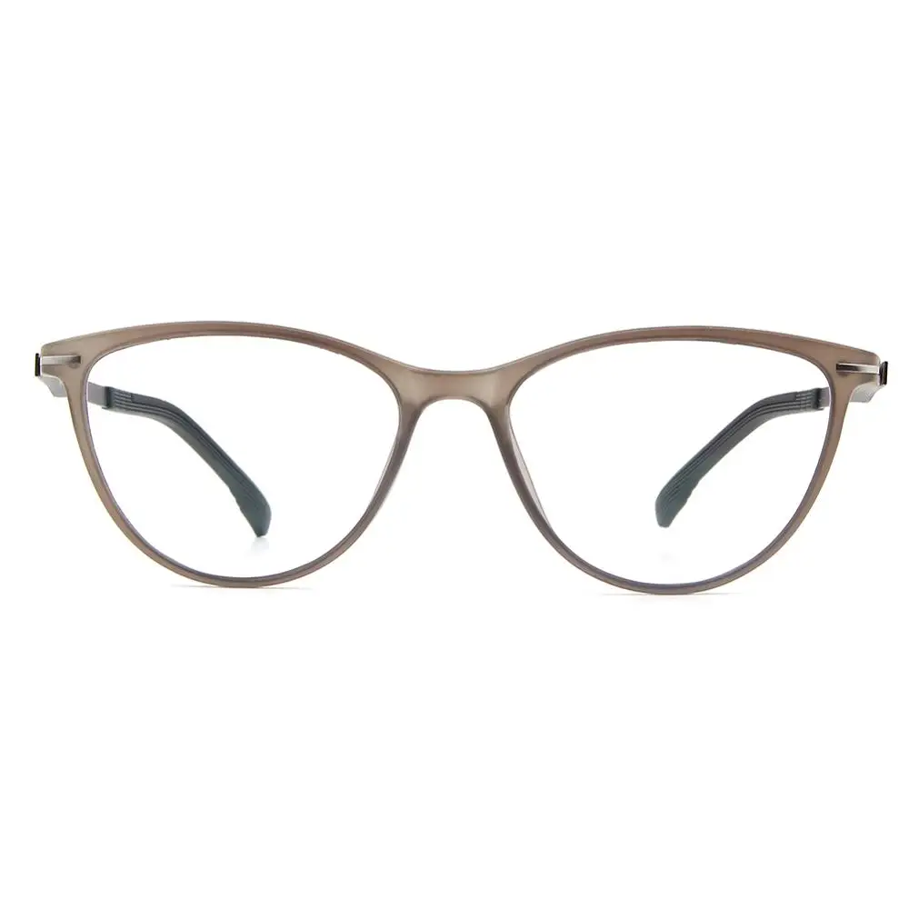 

Cyxus Blue Light Filter Computer Glasses for Women Men Anti Eye Eyestrain UV400 Stainless Steel Frame Clear Lens Eyewear 8067