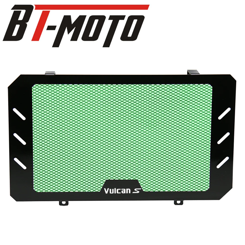 GREEN Для Kawasaki VULCAN S- вулкан 650 18 17 16 радиатор чехол для одежды радиатора Решетка защита - Цвет: GREEN
