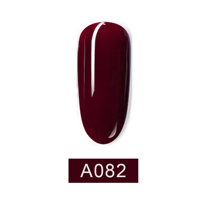 A082 Гель-лак для ногтей Vernis полуперманентный впитывающий УФ светодиодный дизайн ногтей геллак маникюрные Советы Гель лак шеллак лак 12 цветов - Цвет: A082