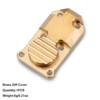 Brass Diff Cover