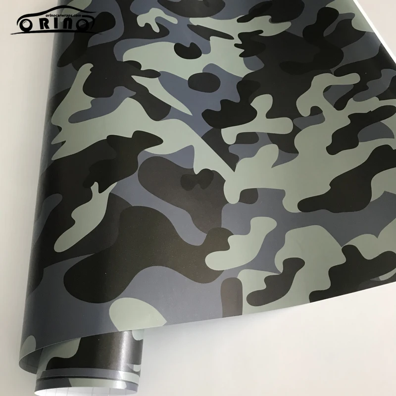 Black Green Camouflage Vinyl Wrap Sticker-5