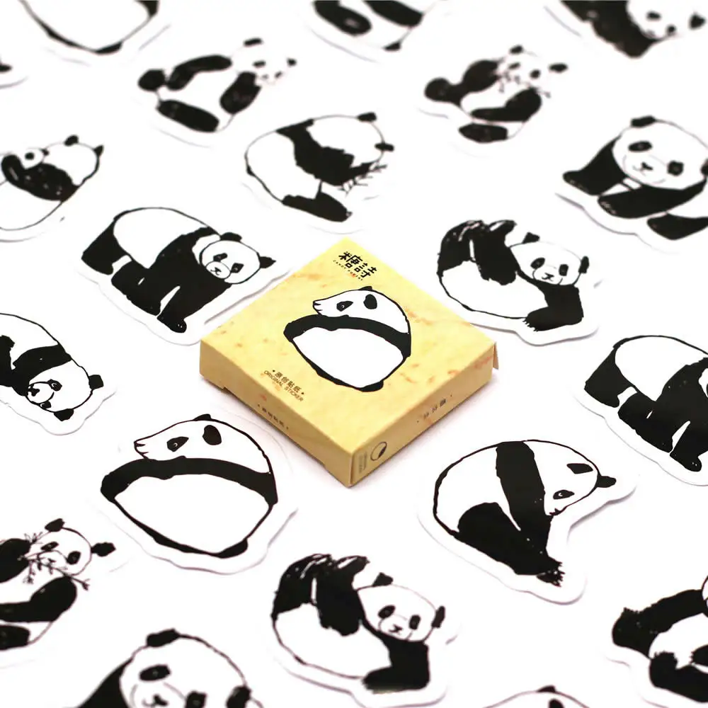 45 шт./кор. канцелярские наклейки путешествия DIY Планета липкий Бумага Kawaii Животные Декорации Наклейки украшения дневник в стиле Скрапбукинг - Цвет: O