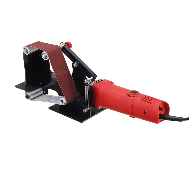 Online Durable Electric Iron Angle Grinder Sanding Belt Adapter For 115 125 Accessories of Sanding Machine Grinding Polishing Machine