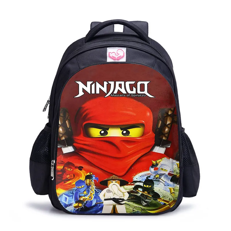 Школьные ранцы для мальчиков Детские ортопедические рюкзаки ниндзя 16 дюймов |