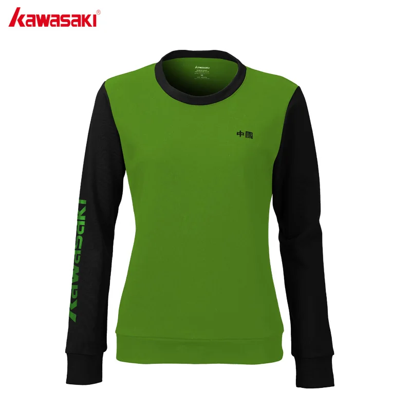 Зеленый Kawasaki, женские толстовки,, весна-осень, женские повседневные толстовки, свитшоты, одноцветные толстовки, толстовка, топы, LT-R2412 - Цвет: Зеленый