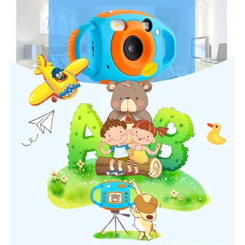 

AU Mini Digital Camera 1.77 Color LCD HD 5MP 1/4 CMOS For Children Kids