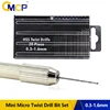 CMCP HSS Twist Drill Bits 0.3-1.6mm Mini Micro Drill Bit Set Aluminum Hand Drill Model Craft With Case Tool Mini Drill Bit ► Photo 1/6