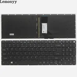 Новая Клавиатура ноутбука США для ACER Aspire 5 A517 A517-51-5832 A515 A515-51 A515-51G черная клавиатура с раскладкой стандарта США с подсветкой