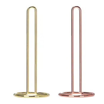 

Vertical Roll Paper Holder Table Napkin Rack Shelf Towel Storage Holders Desktop Kitchen Dining Table Decor X4YD