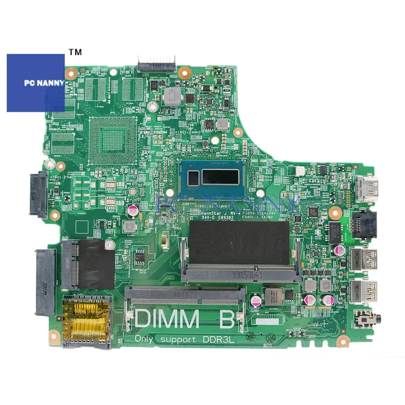 Оригинальная материнская плата для ноутбука DELL Inspiron 14R 5437 Intel Core i3-4010U (1 7 ГГц) HD