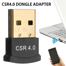 Мини CSR 4,0 адаптер ключа USB 2,0 аудио приемник передатчик Bluetooth 4,0 стерео беспроводной адаптер для ПК ноутбука тв автомобильный комплект