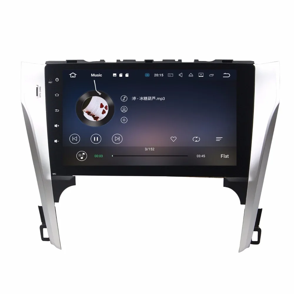 10," четырехъядерный 1024*600 HD экран Android 9,0 Автомобильный gps Радио навигатор для Toyota Camry 2012- с 4G/Wifi, DVR OBD 1080P