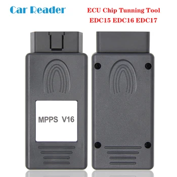 

ECU Flash programmer Chip Tunning Tool MPPS Automotivo car Diagnostic Auto Tool Mpps V16 for EDC15 EDC16 EDC17 K Can Flasher