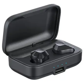 

2020 New S15 TWS Bluetooth Earbuds Wireless Earphones Auto Pairing HiFi Stereo In-Ear Headset with LED Display for iphone xiaomi