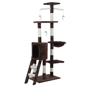 

Comfortable Cat'S Tree Scratcher Animal Funny Scratching Post Climbing Toy Activity Centre Protect Furniture Pet Home