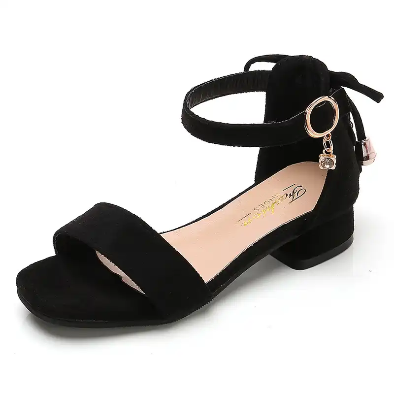 summer shoes black