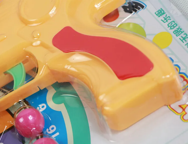 Toy Model Pistol Emission Soft Bullet Boy Interactive CF Military Model Children Toy Gun Large Size Blister Card