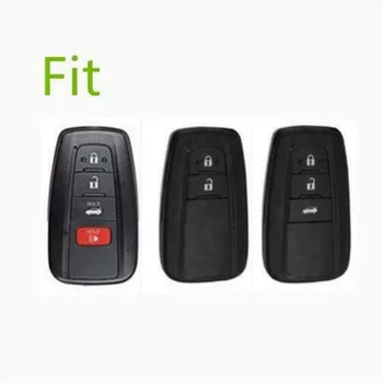 

Cover Car Key Case For Toyota RAV4 2019 Black Scratch-resistant Shell New