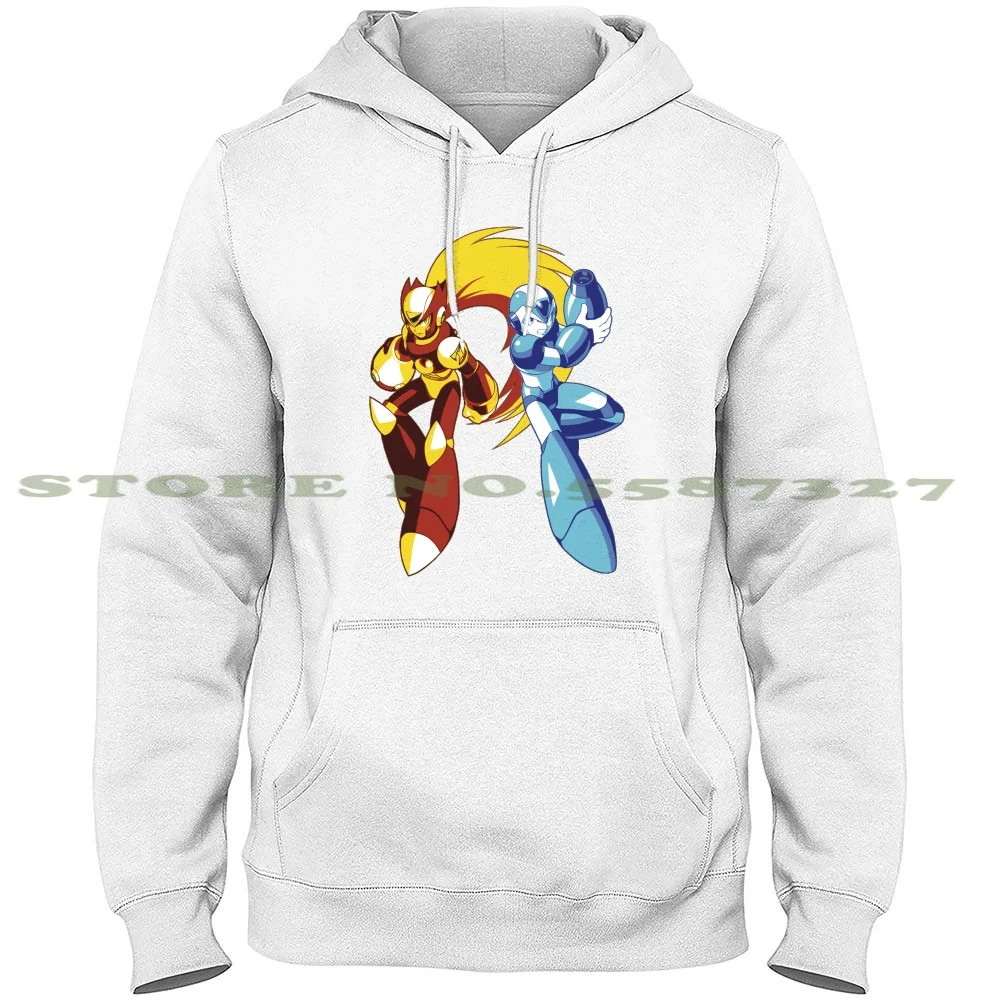 Mega Man E Zero - 01 Streetwear Sport Felpa Con Cappuccio Megaman X Mega Man Megaman Zero Mega Man Snes Sigma Rockman X Megaman