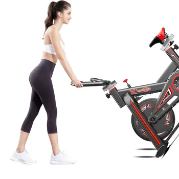 

Cross border gift mobile bicycle home exercise bike indoor quiet fitness equipment bicycle fitness weight loss equipment