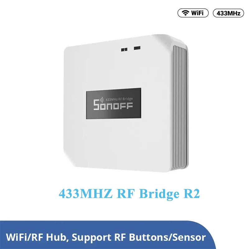 SONOFF радиочастотный мост R2 WiFi 433 МГц беспроводной eWelink APP дистанционное управление