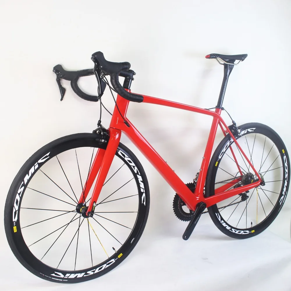 New arrival Carbon Road Complet bike  with R7000/R8000 Groupset 22 speed 49/52/54/56/58cm carbon road bicycle