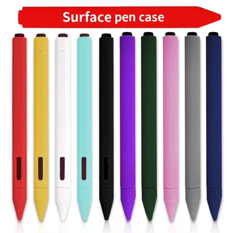 

Soft Silicone For Surface Pencil Case Tip Cover Holder Tablet Touch Pen Stylus Full Protective Pouch Bags For Surface Touch Pen