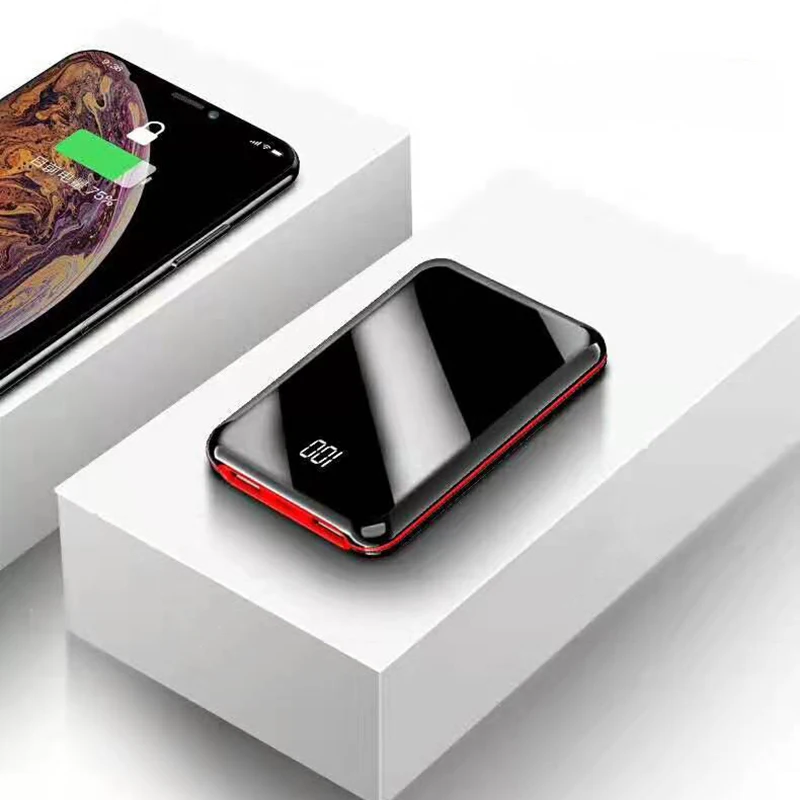 Xiaomi, полноэкранный мини внешний аккумулятор 30000 мА/ч, внешний аккумулятор, USB, портативное зарядное устройство для телефона, для IPhone, повербанк