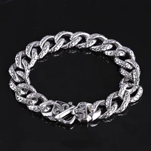 316L браслет из нержавеющей стали, модный темперамент цепочка для мужчин, Простой браслет