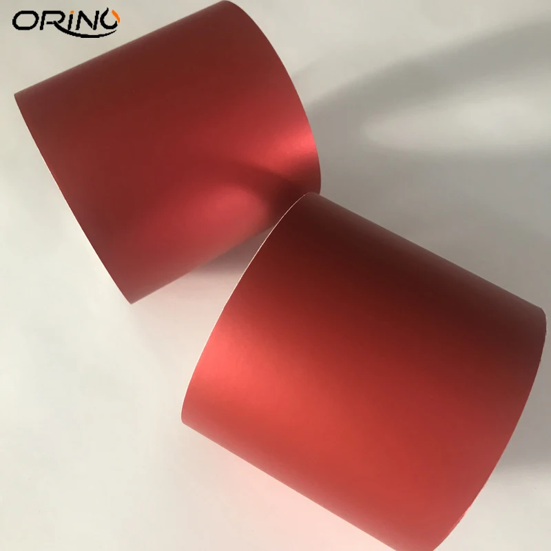 Matt Metallic Red Vinyl Wrap Sticker-6