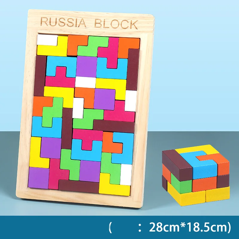 

Preschool Baby toy 3D Jigsaw Puzzle Spatial thinking learning Educational Monterssori Wooden toy for Children