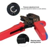 Crimping Pliers 2.8 4.8 6.3 Tabs Dupont Plug Spring Terminals Crimper Replace Jaws Kits Electric Hand Tools 28b 48b 02b 4