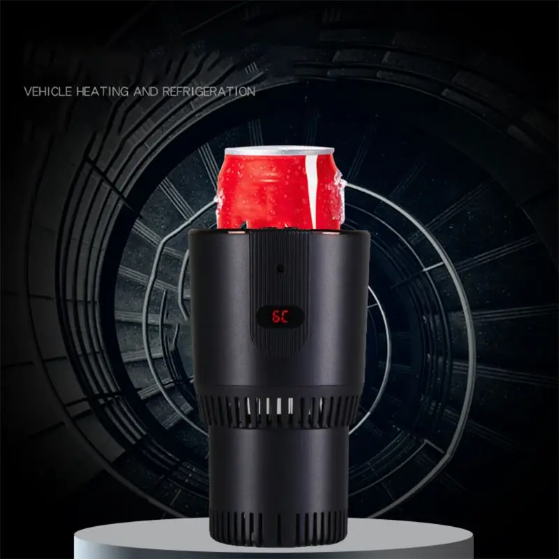 

Car Fast Heating and Cooling Cup 12V Universal Portable Car Home Dual-Use Electric Heating Refrigeration Cup A6HE