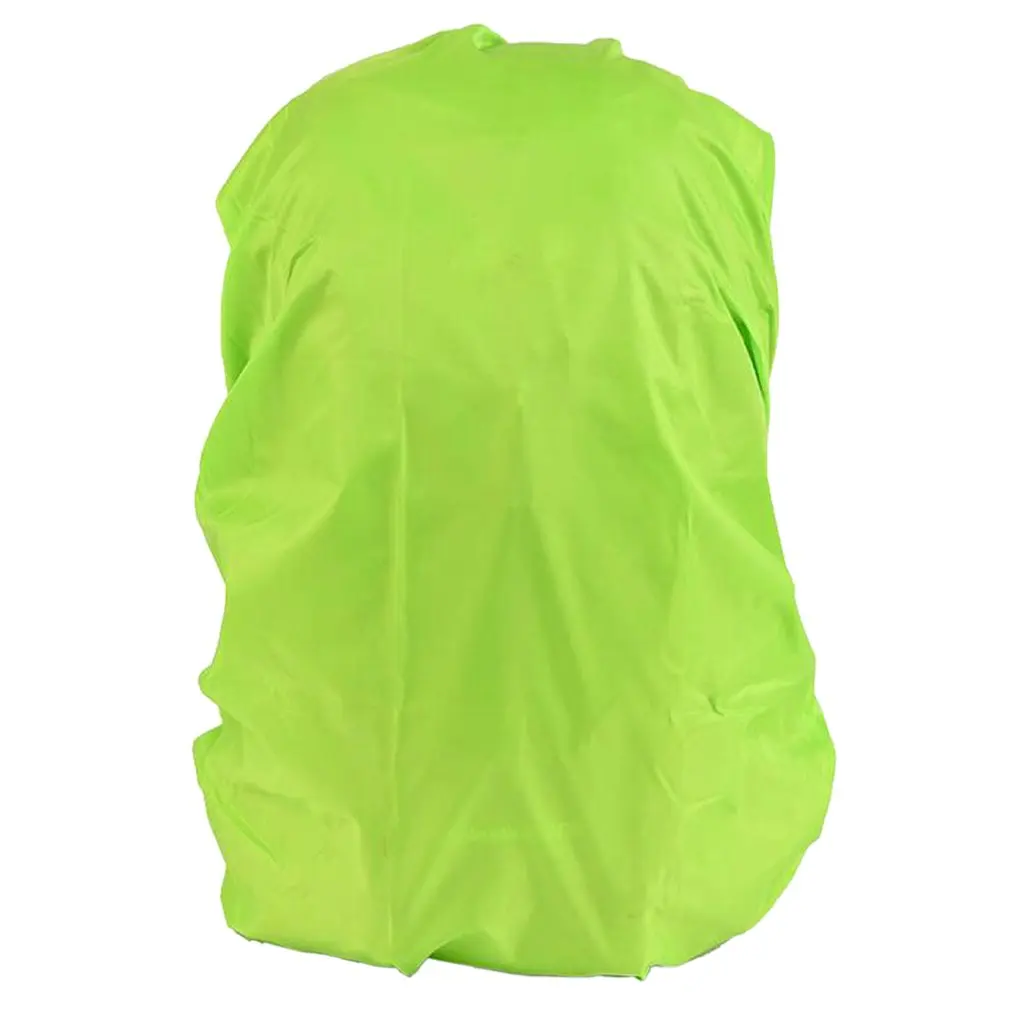 

Backpack Protection Cover Solid Color Waterproof Cover for Camping Backpack Hiking Rucksack Dustproof Cover