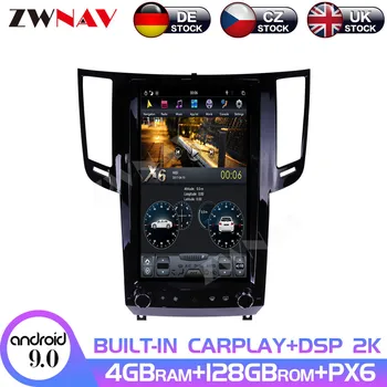 

Android 9 4+128GB 13.6 Inch Tesla screen Car Multimedia Player For Infiniti QX70 FX25 FX35 FX37 GPS Auto Radio Stereo Headunit