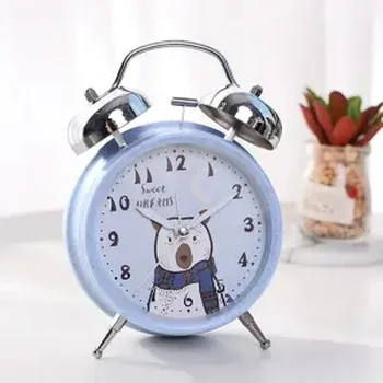

Alarm Clock Student Mute Bedside Simple Alarm Creative Clock Multifunctional Children's Cartoon Alarm Clock Luminous Ringing
