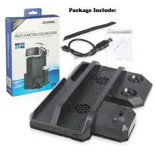 BEESCLOVER многофункциональная игровая витрина подставка охлаждающий держатель+ зарядная док-станция для PS4/PS4 Slim/PS4 Pro консоль r60