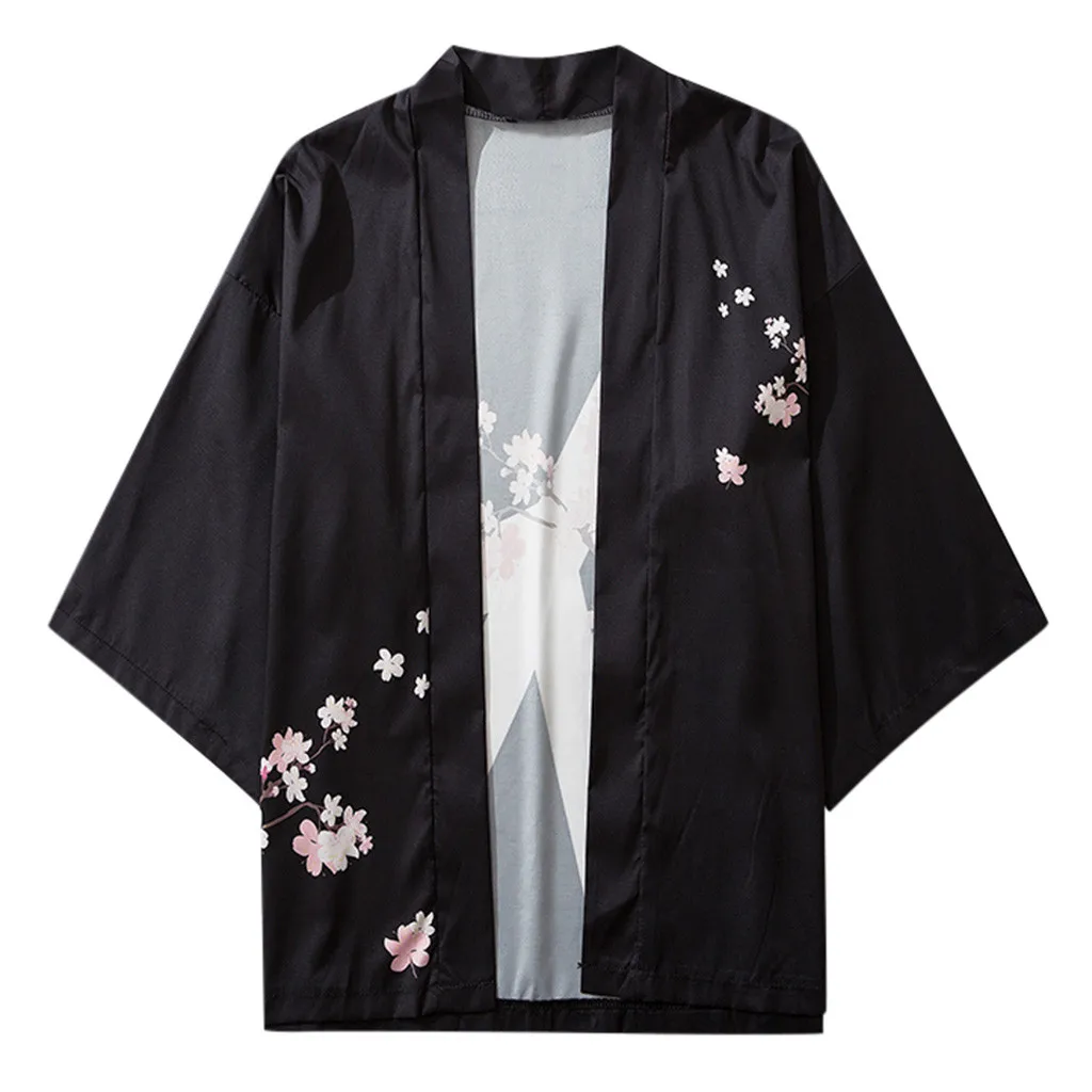 Man Blouse Shirt Kimono traditional Cardigan vintage Hanfu Shirt ...